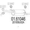 MTS 01.61046 End Silencer